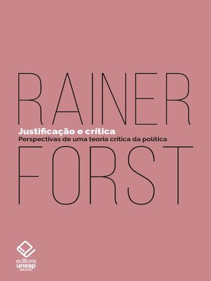cover image of Justificação e crítica